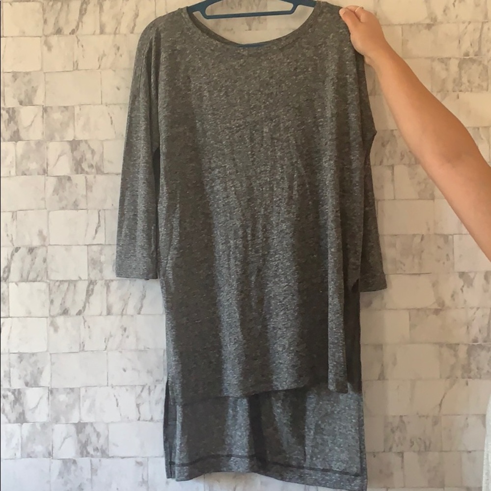Gray 3/4 sleeve